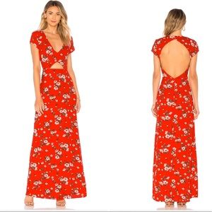 Revolve Floral maxi dress